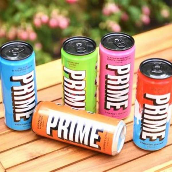 prime energy drinks caffeine content