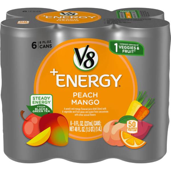 are v8 energy drinks healthy