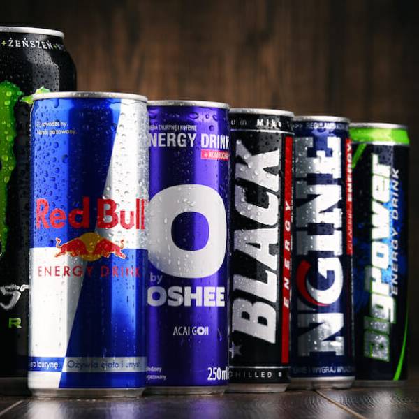 energy drinks listing